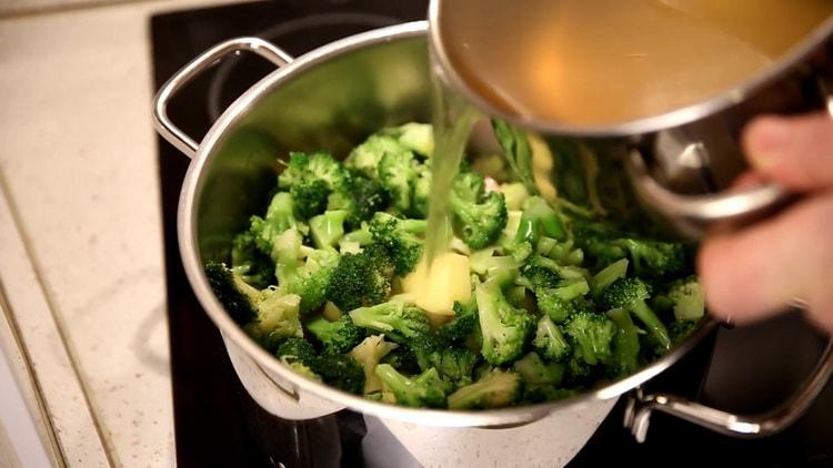 Add soup to make soup