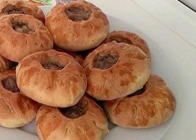 Cooking meat whites: recipe for kefir and soda.