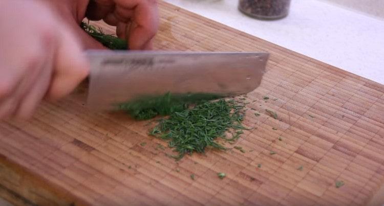 Grind the dill.