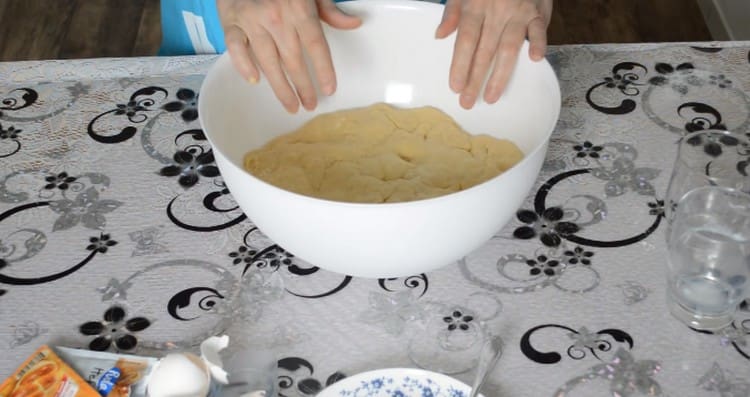 The dough should be soft and supple.