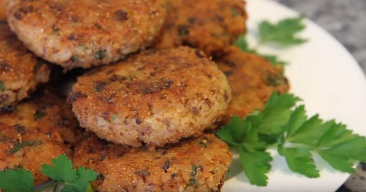 such bean cutlets are tasty and nutritious.