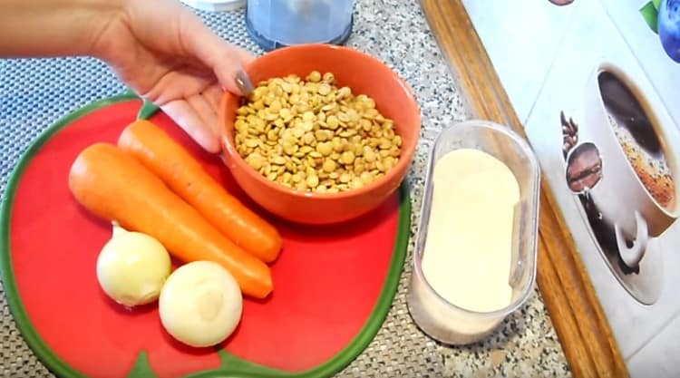 Lentils need to be pre-soaked, preferably overnight.