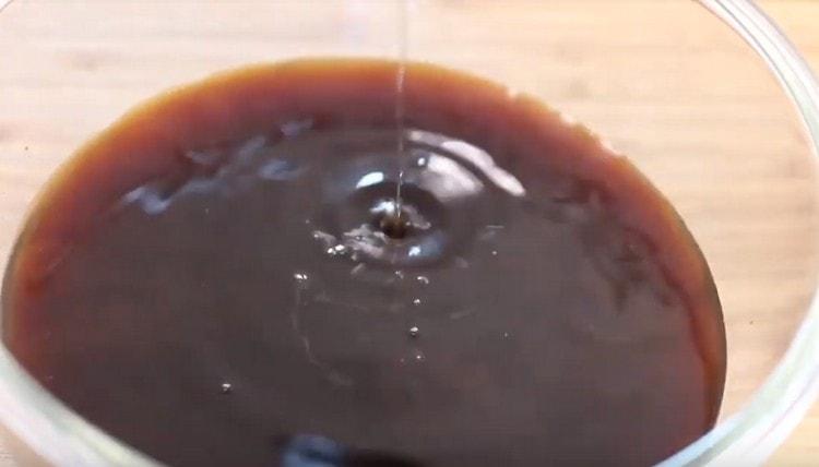 mix marinade with white wine.