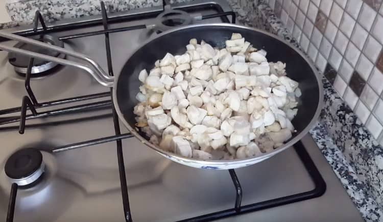 Add chopped mushrooms.