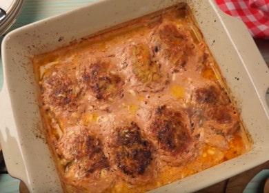 Cooking delicious lazy cabbage rolls according to the recipe with rice: instructions, step by step photos.