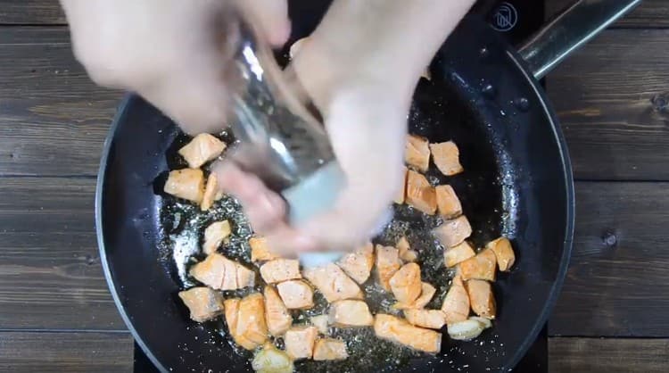 Add salt, pepper, add Provencal herbs.