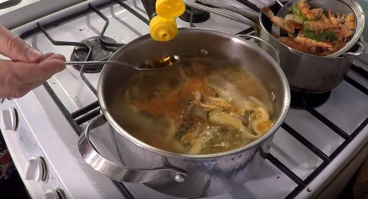 Add salt and fish sauce as well.