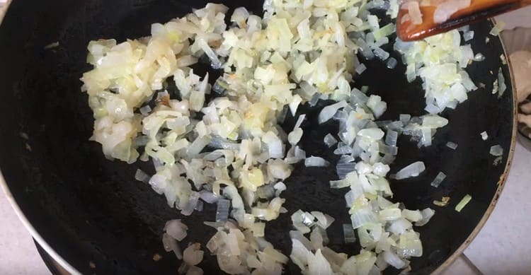 The onion should be soft.