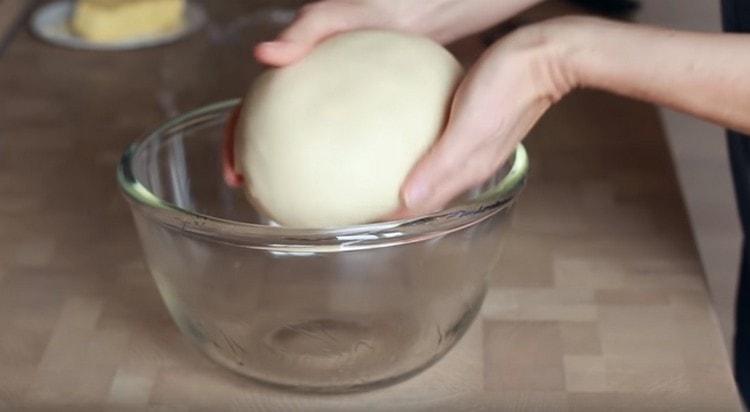 Then the dough should be kneaded and refrigerated.