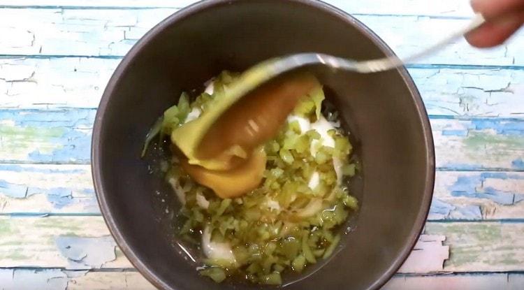 Add mustard as well.