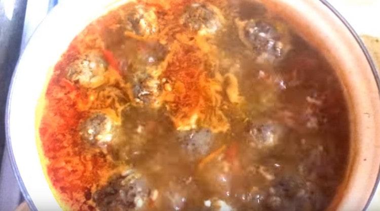 Add the potatoes and cook until tender.