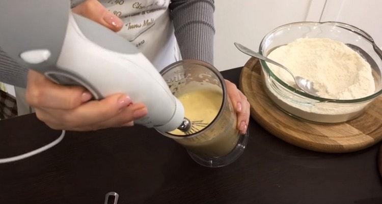 Add salt and whisk again.