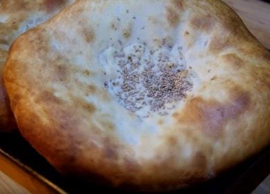 Tasty Uzbek tortilla in a conventional oven 🍞