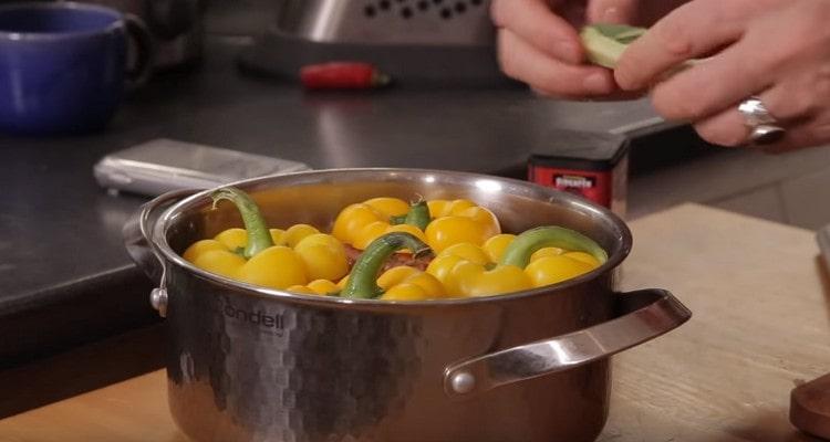 We also add broccoli.