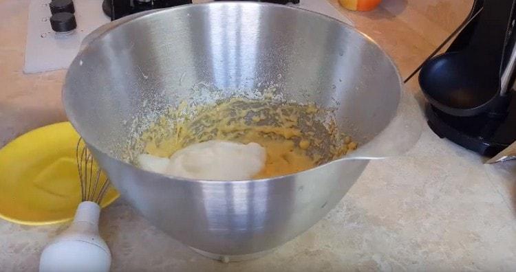 The last in the dough we introduce whipped proteins.