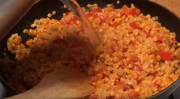 If necessary, add more water in the cooking process.