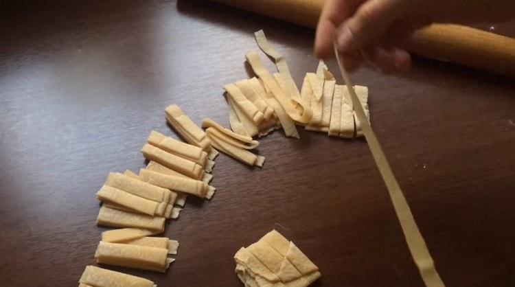 Here we have such egg noodles.