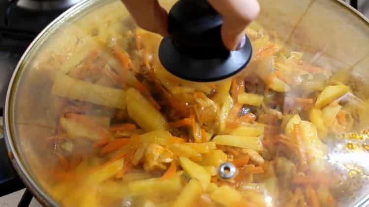 To prepare the basics, prepare the ingredients