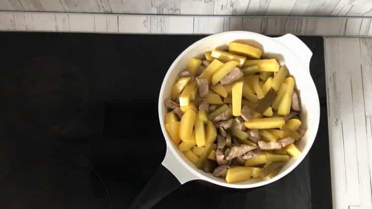 Add cucumbers to make pork basics