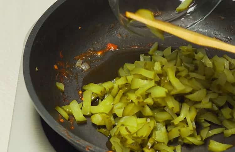 For the basics, chop the cucumbers