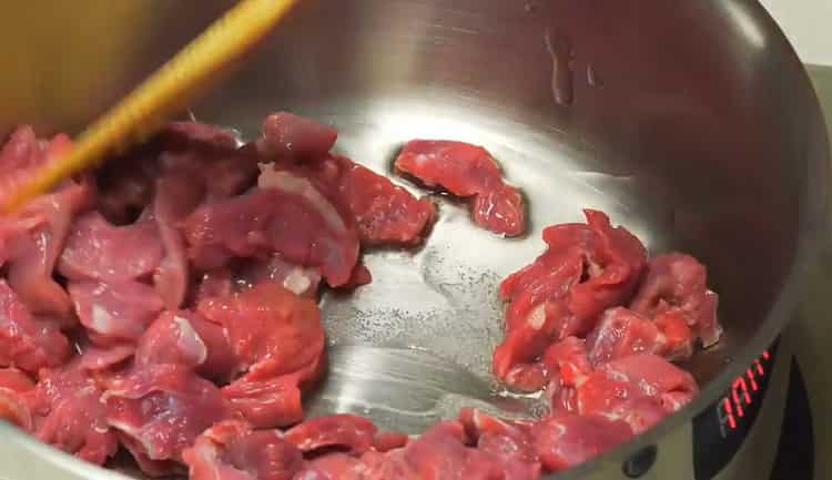 Cooking a simple recipe