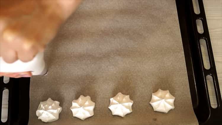 Put the squirrels on a baking sheet