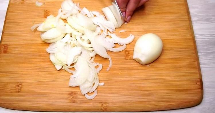         prepare the ingredients