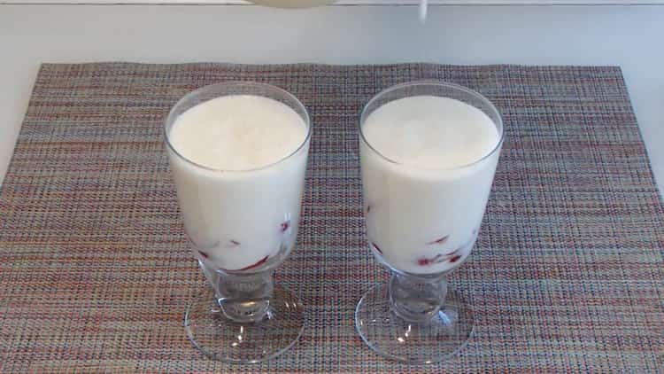 Prepare dishes to prepare blanmange