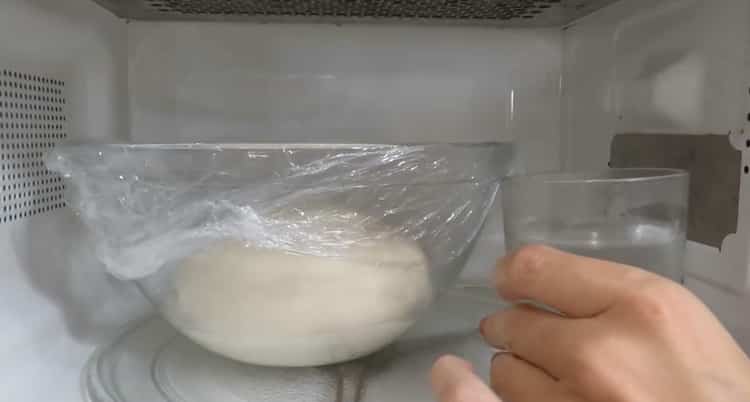 To make buns, put the dough apart