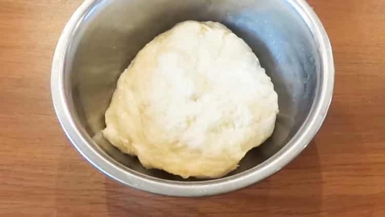 Prepare the ingredients for the dough.