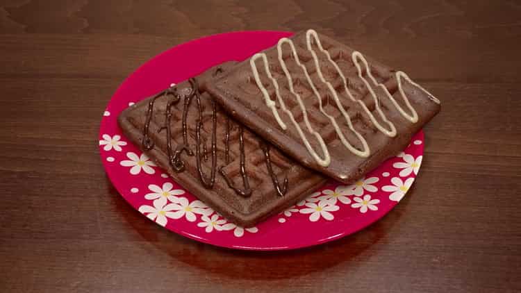 Viennese waffles in multi-bakery ready