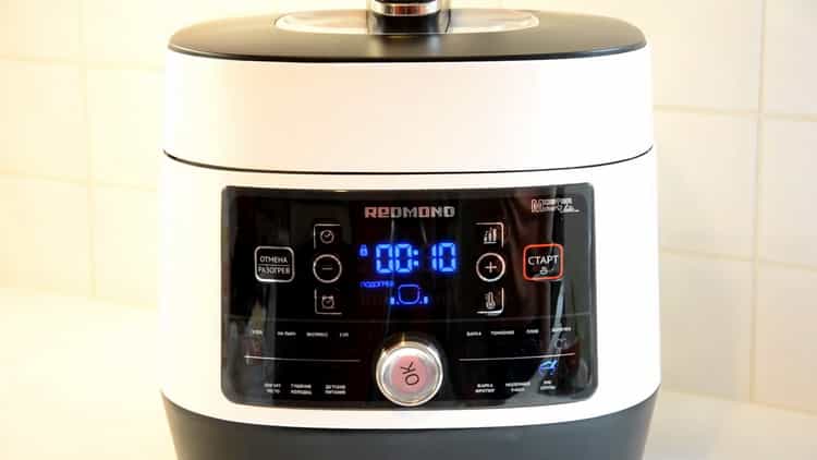 To prepare buckwheat, set the desired mode