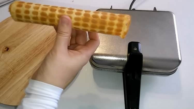 Prepare your homemade waffles