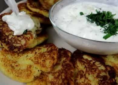 Classic pancakes - delicious, tender potato pancakes