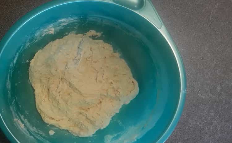 Prepare the ingredients for the dough.