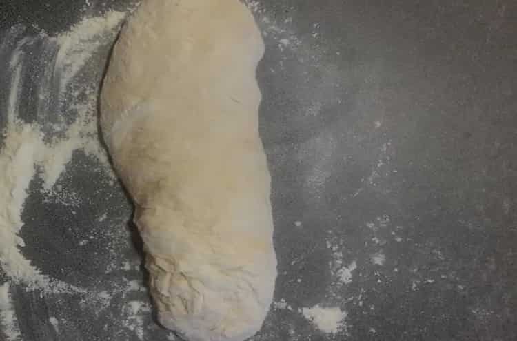 Yeast dough without eggs according to a step by step recipe with photo