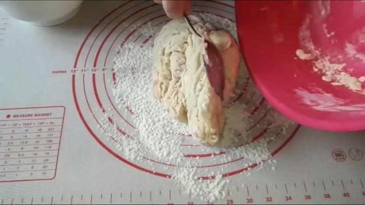 knead yeast dough