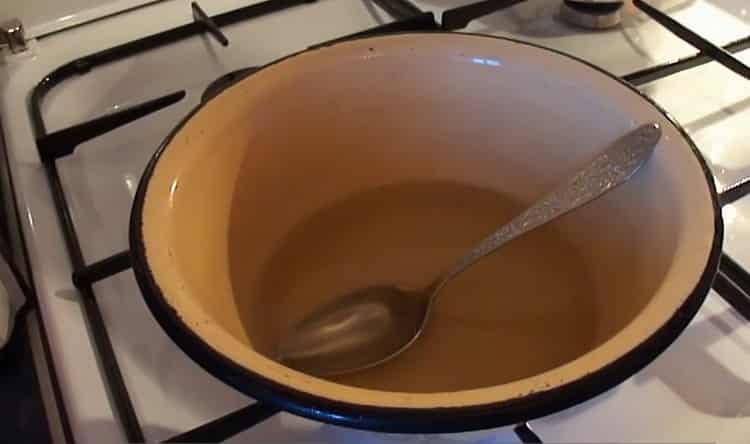 To prepare jelly, prepare the ingredients