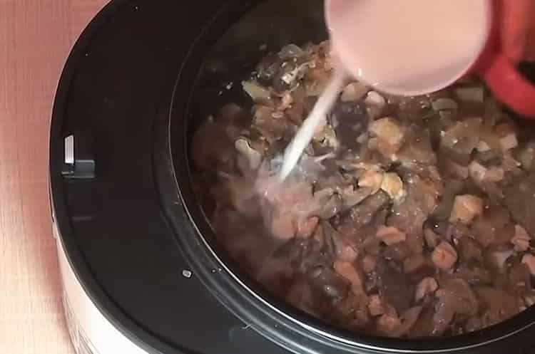 Add milk to make julienne