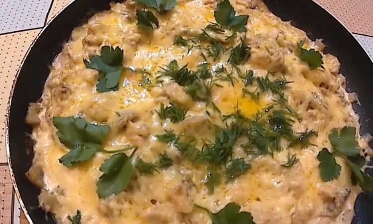 To prepare julienne, prepare all the ingredients