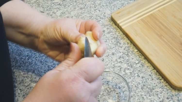 Cooking Green Tea with Ginger