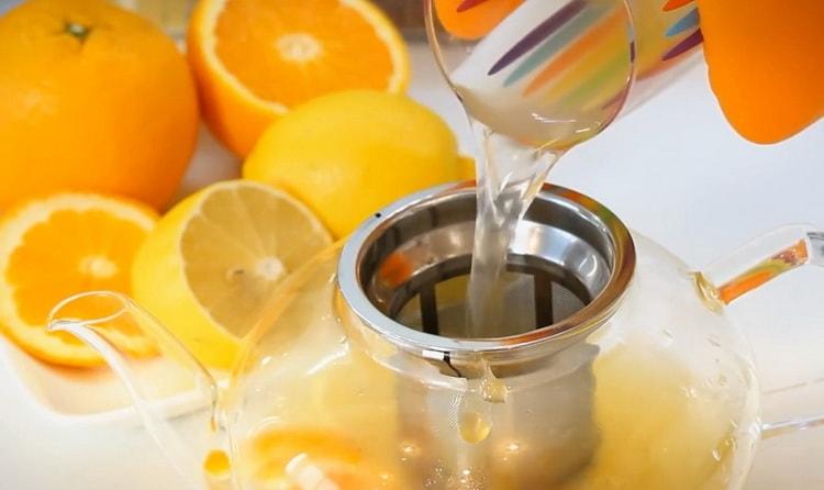 Prepare the ingredients for tea