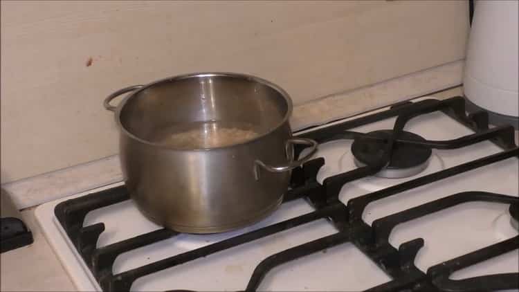 To make pearl barley, boil the cereal