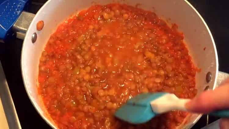 How to cook green lentils: a step by step recipe with photos