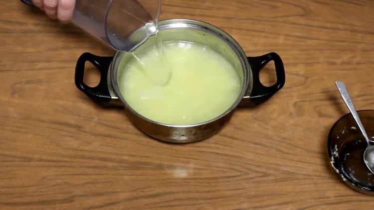 Prepare the ingredients for tea