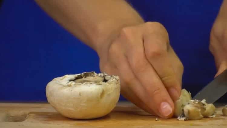 For cooking, prepare the ingredients