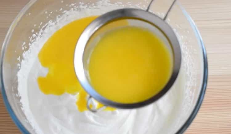 Combine the ingredients to make ice cream.