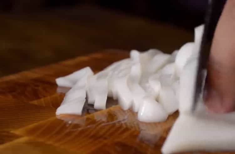 For cooking, prepare the ingredients