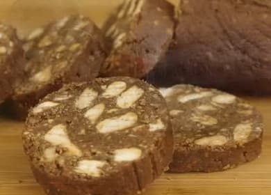 Cookies sausage recipe - delicious, like in childhood 🍫