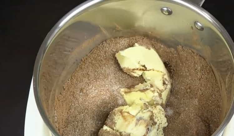 To cook, soften the butter